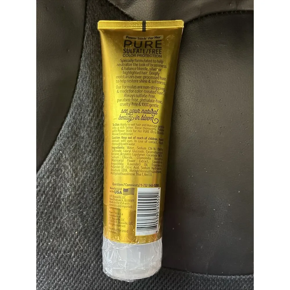 Pure Sulfate Free Ultra Blonde Revive Shampoo 6.5 oz